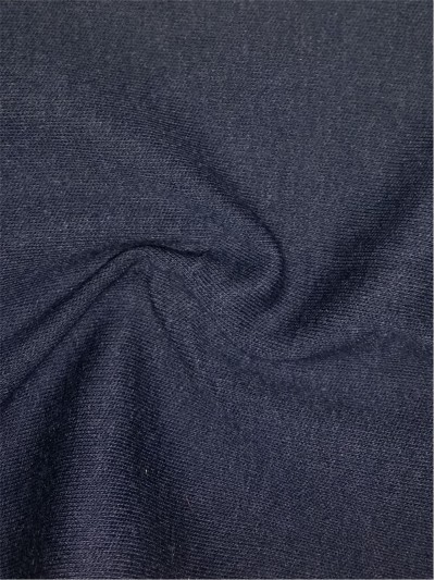 XX-FSSY/YULG  Modacrylic/cotton FR knitted interlock fabric 32S/2*32S/2 240GSM 45度照